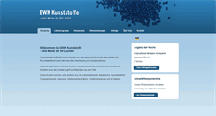 Desktop Screenshot of bwk-kunststoffe.com